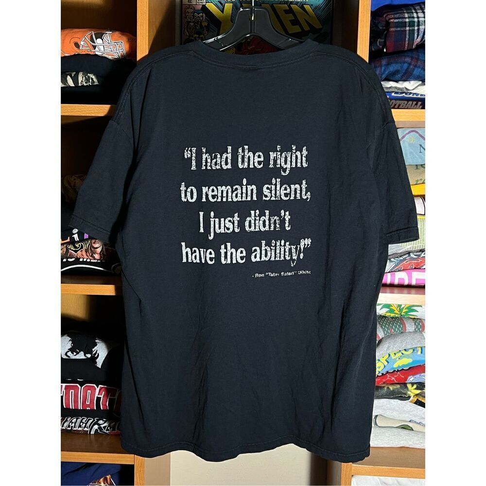 Vintage Y2K Ron “Tater Salad” White Comedy Stand Up Tee